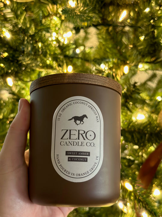 Zero Candle Co. Organic Candle Company Zerocandleco